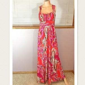 New condition Bisou Bisou maxi dress